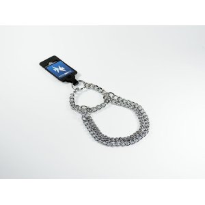 PROFIZOO Obojok polosťahovací, 2radový (3,0mm x 60cm) retiazka