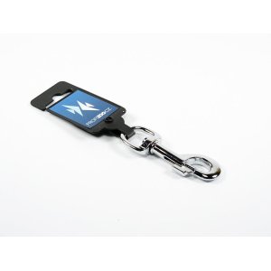 PROFIZOO Karabína háková (80 mm) nikel