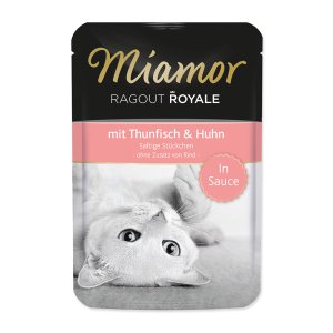 Kapsička MIAMOR Ragout Royale tuniak + kura v šťave 100g