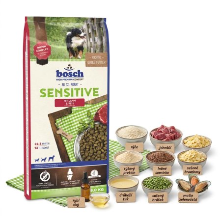 Bosch Sensitive Lamb & Rice 15 kg