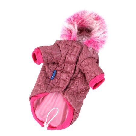 PROFIZOO Bunda prešívaná staroružová - XXS