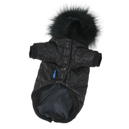 PROFIZOO Bunda prešívaná čierna - XS