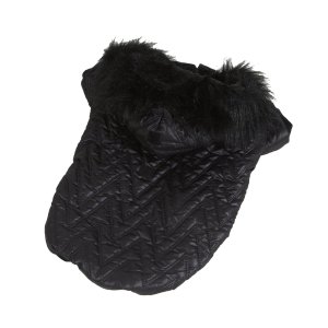 PROFIZOO Bunda prešívaná čierna - S