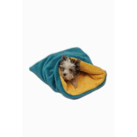 Pelech pre šteniatka/mačiatka - tmavo zelené/žltá