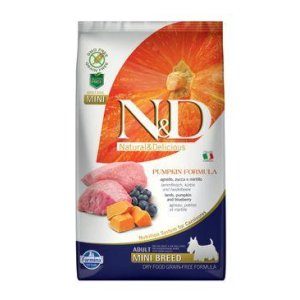 N&D Pumpkin Adult Mini Lamb & Blueberry DOG 2,5kg