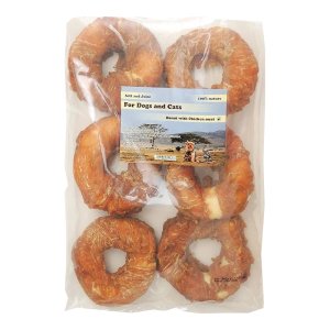 Pochúťka Donut s kuracím mäsom 10cm 6ks