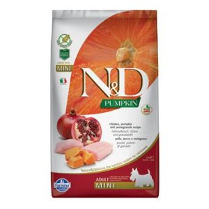 N&D Pumpkin Adult Mini Chicken&Pomegranate 800g