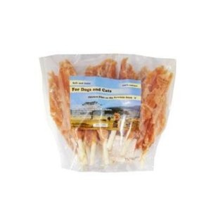 Pochúťka Kuracie filety na tyčke z byvolej kože 500g