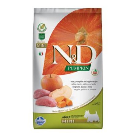 N&D Pumpkin Adult Mini Boar & Apple 2,5kg