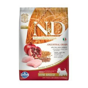 N&D LG DOG Mini Mini Chicken & Pomegranate 7kg