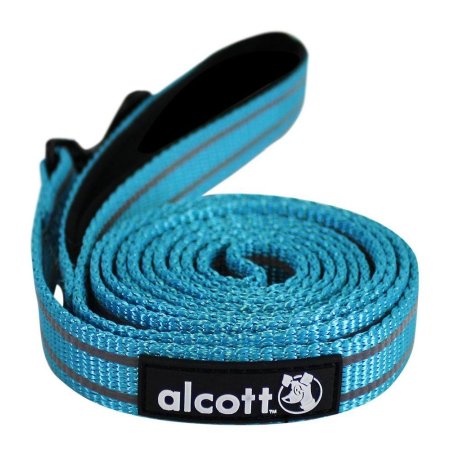 Alcott reflexné vodítko pre psov modré, veľkosť S