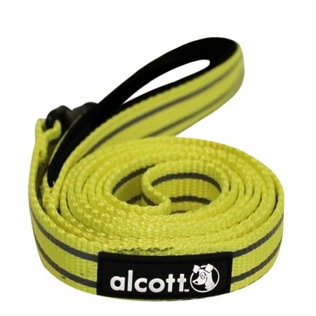 Alcott reflexné vodítko pre psov žlté, veľkosť S
