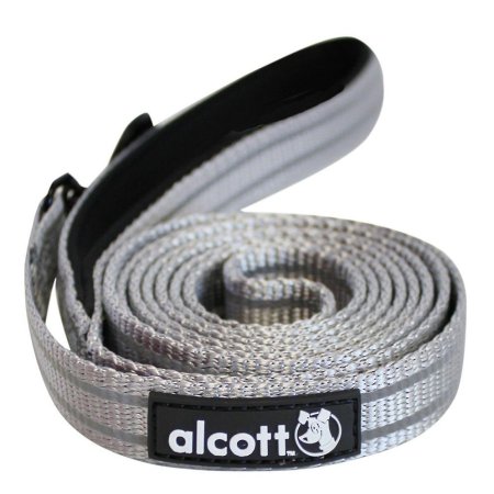 Alcott reflexné vodítko pre psov šedej, veľkosť M