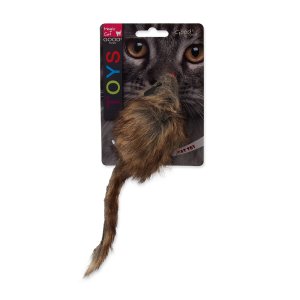 Hračka MAGIC CAT myš plyšová Gigant s catnipom 21 cm