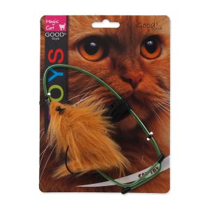 Hračka MAGIC CAT myška závesná na dvere plyšová mix