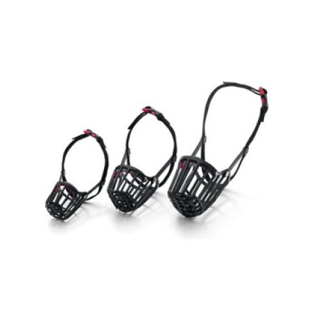 Náhubok plastový čierny D: 32cm Š: 32-54cm