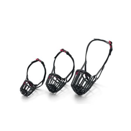 Náhubok plastový čierny D: 27cm Š: 28-47cm