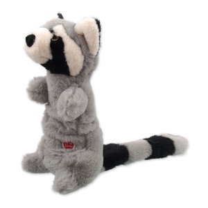 Hračka DOG FANTASY Skinneeez Plush pískacie mýval 45 cm