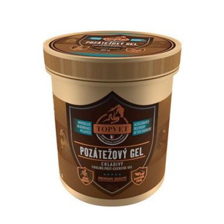 Pozaťažový gél chladivý pre kone 500ml