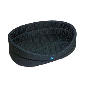 PROFIZOO Odolný Pelech Standard 45 čierna/tyrkysová (Spylon)