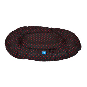 PROFIZOO Odolný Vankúš štandard č.0 40cm čierna/červená (Spylon)