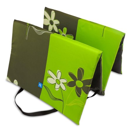 PROFIZOO Skladacie Plážové Molitanové Lehátko 172cm zelený kvietok (bav)