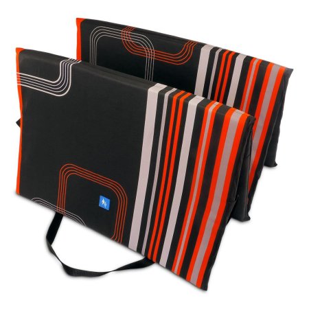 PROFIZOO Skladacie Plážové Molitanové Lehátko 172cm červeno-čierna (bav)