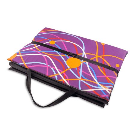 PROFIZOO Skladacie Plážové Molitanové Lehátko 172cm fialovo-žltá (bav)