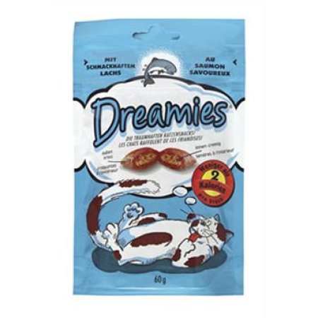 DREAMIES pochúťka s lososom 60 g