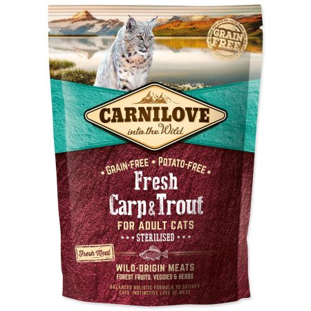 Carnilove Cat Fresh Carp & Trout Sterilised Adult 400g