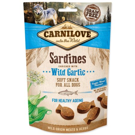 Carnilove Dog Semi Moist Sardines & Wild Garlic 200g
