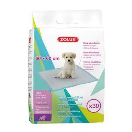 Podložka šteňa 60x60cm ultra absorbent bal 30ks Zolux