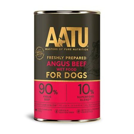 AATU Dog Beef Angus konzerva 400g