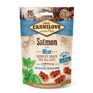 Carnilove Cat Crunchy Snack Salmon & Mint 50g