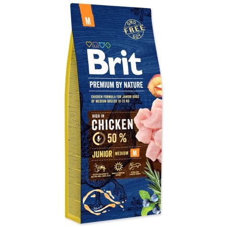 Brit Premium by Nature Junior M 15 kg