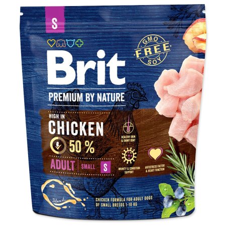 Brit Premium by Nature Adult S 1 kg
