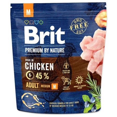 Brit Premium by Nature Adult M 1 kg