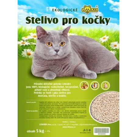 LIMARA Stelivo pre mačky ekologické 5 kg