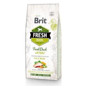 Brit Dog Fresh Duck & Millet Active Run & Work 2,5kg