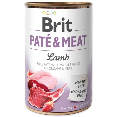 Brit Dog Paté & Meat Lamb 400g