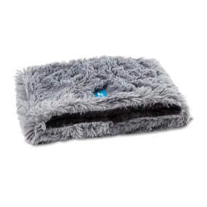 PROFIZOO Deka dvojvrstvová 100 x 70 cm Long šedá/čierna M (Plys)