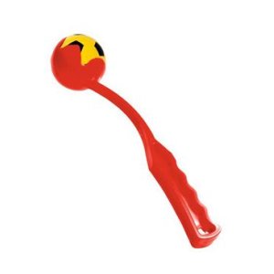 Karlie-Flamingo vrhač loptičiek, oranžový, 32cm
