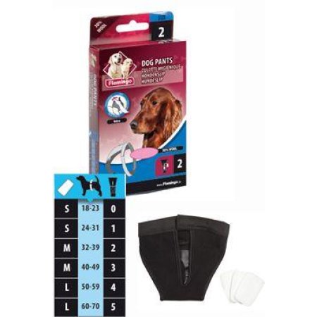 Karlie-Flamingo Plienky pre psa čierne 50-59cm