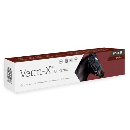 Verm-X Prírodné pelety proti črevným parazitom pre kone 250g