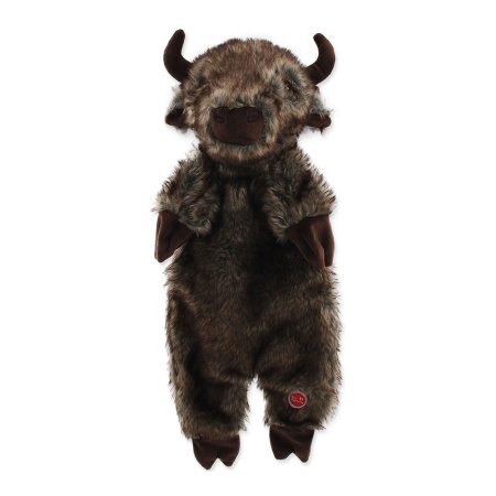 Hračka DOG FANTASY Skinneeez bizón plyšový 50 cm
