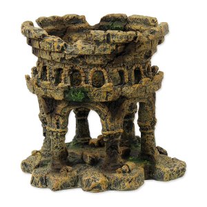 Dekorácia AQUA EXCELLENT Zrúcanina hradu 12,5 cm