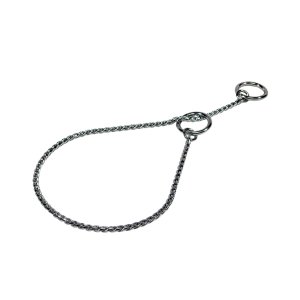 PROFIZOO Obojok polosťahovací Snake (3mm x 45cm) silver