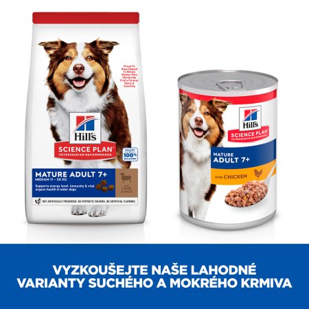 Hill’s Science Plan pre staršie psy stredných plemien s jahňacím a ryžou 14 kg