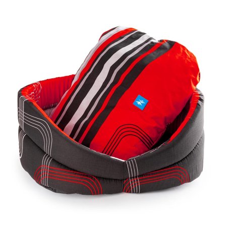 PROFIZOO Pelech Wasty 65 červeno-čierna (bav)