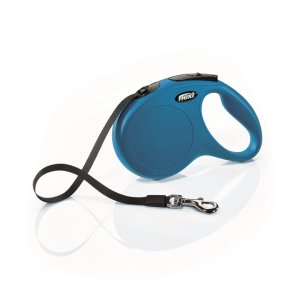 Vodítko Flexi New Classic M opasok 5m/25kg modrá